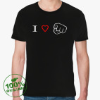 Мужская футболка органик