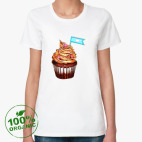 Женская футболка органик