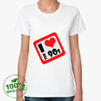 Женская футболка органик