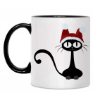 Кружка двухцветная