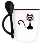 Кружка с ложкой