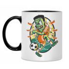 Кружка двухцветная