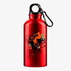 Металлическая бутылка 400 мл UV-DTF