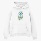 Толстовка худи оверсайз