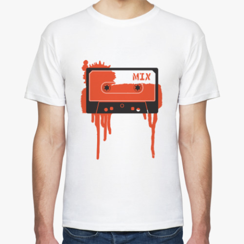Футболка с принтом Mixtape
