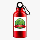 Металлическая бутылка 400 мл UV-DTF