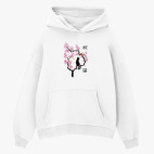 Толстовка худи оверсайз