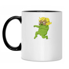 Кружка двухцветная