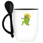 Кружка с ложкой