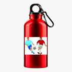 Металлическая бутылка 400 мл UV-DTF