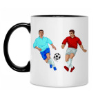 Кружка двухцветная