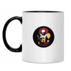 Кружка двухцветная