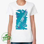 Женская футболка органик