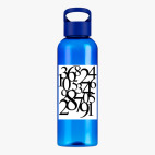 Прозрачная спортивная бутылка