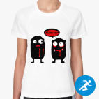 Женская спортивная футболка