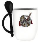 Кружка с ложкой