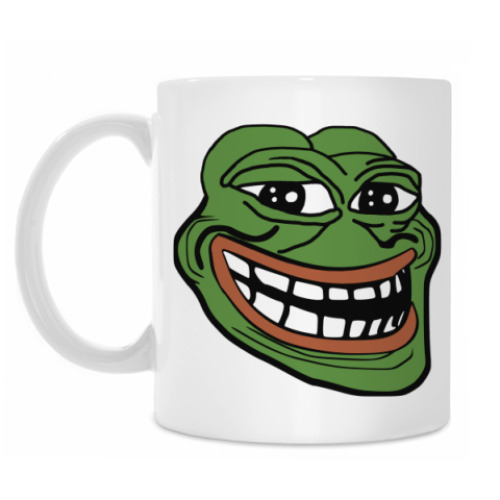 Кружка TrollFace Pepe