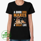 Женская футболка органик