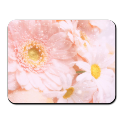 Коврик для мыши с принтом  Цветы