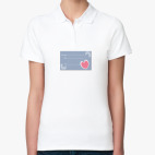 Женская рубашка поло