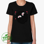 Женская футболка органик