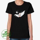 Женская футболка органик