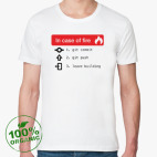 Мужская футболка органик