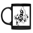 Кружка цветная UV-DTF