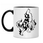 Кружка двухцветная