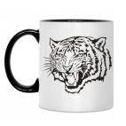 Кружка двухцветная