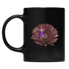 Кружка цветная UV-DTF