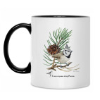 Кружка двухцветная