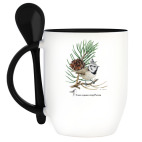 Кружка с ложкой