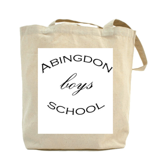 Сумка шоппер с принтом Abingdon Boys School