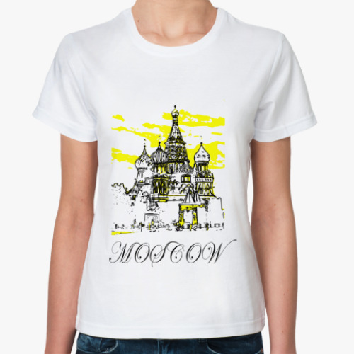 Классическая футболка 'Москва'