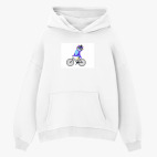 Толстовка худи оверсайз