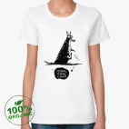 Женская футболка органик