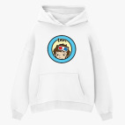 Толстовка худи оверсайз