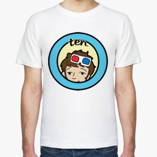 Футболка с принтом Доктор Кто