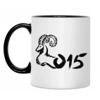 Кружка двухцветная