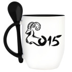 Кружка с ложкой