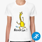 Женская спортивная футболка