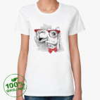 Женская футболка органик