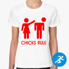 Женская спортивная футболка