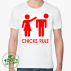 Мужская футболка органик