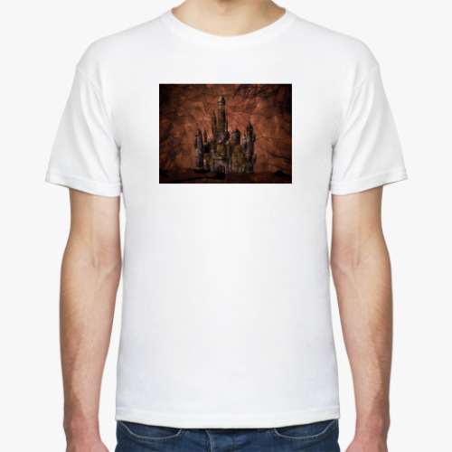 Футболка с принтом Замок