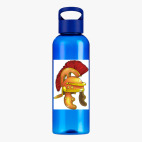 Прозрачная спортивная бутылка