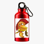 Металлическая бутылка 400 мл UV-DTF