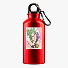 Металлическая бутылка 400 мл UV-DTF