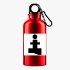 Металлическая бутылка 400 мл UV-DTF